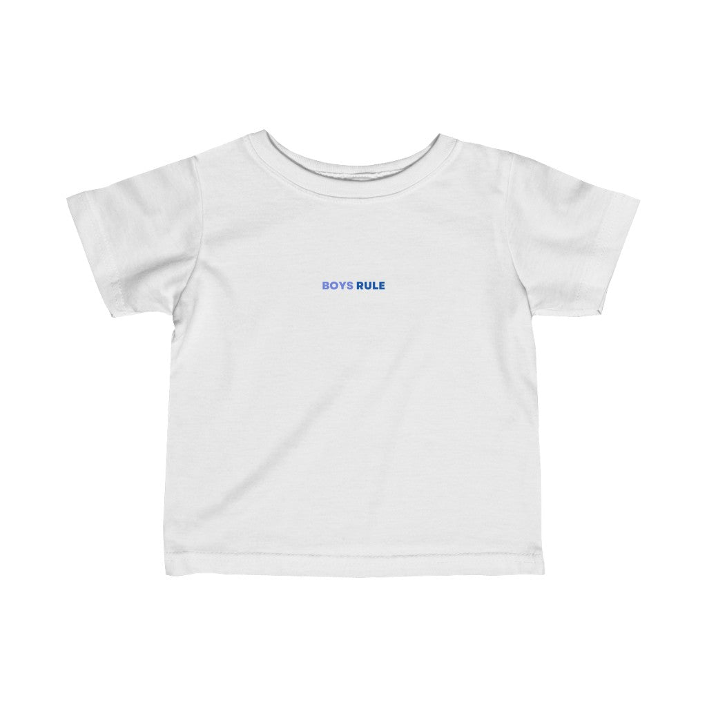 Boys Rule Baby Tee
